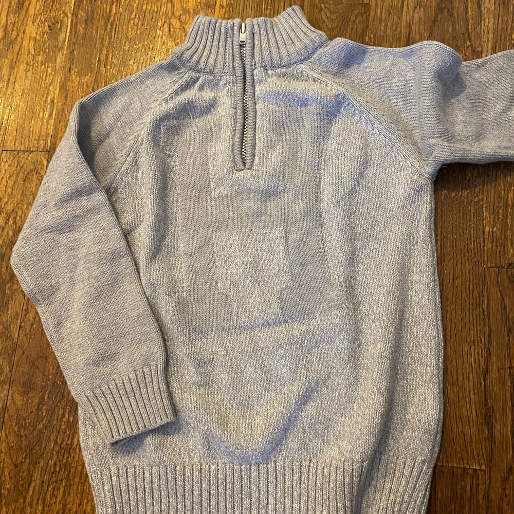 Tommy Hilfiger Zippered mock neck chunky sweater 7